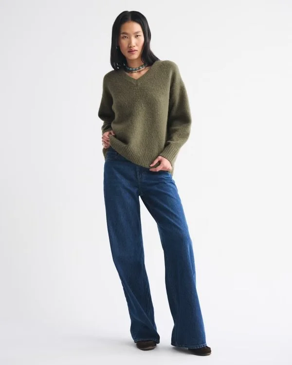 Dad V-Neck Sweater