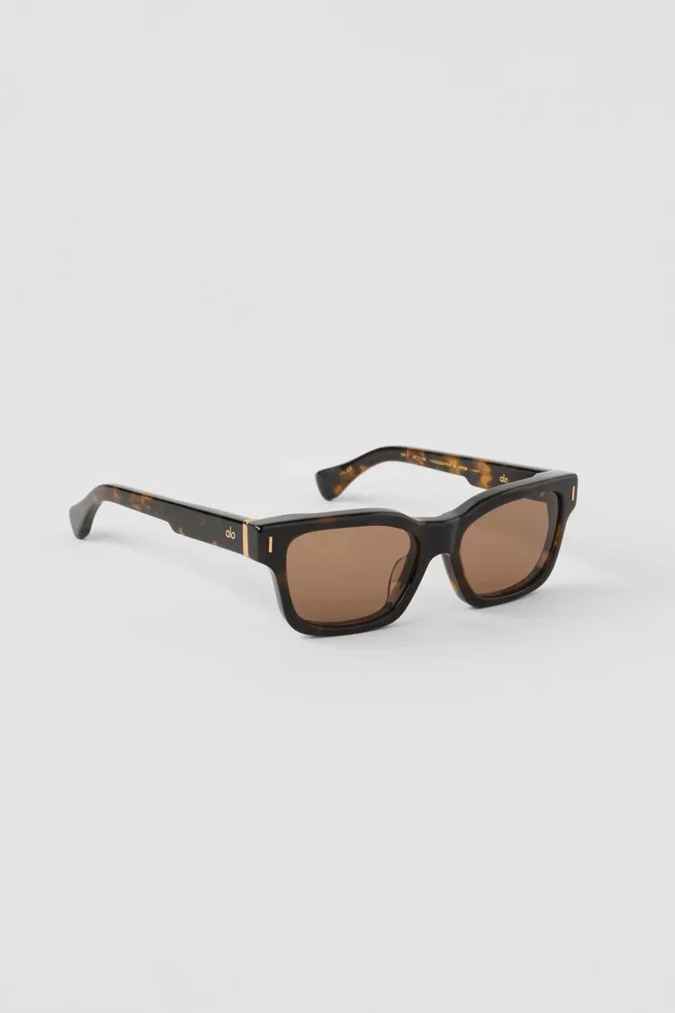 ALO Rectangle Sunglasses in Tortoise