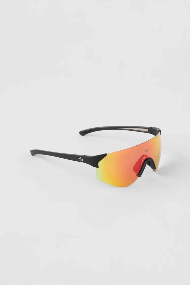 ALO Speed Sunglasses in Black/Chromatic