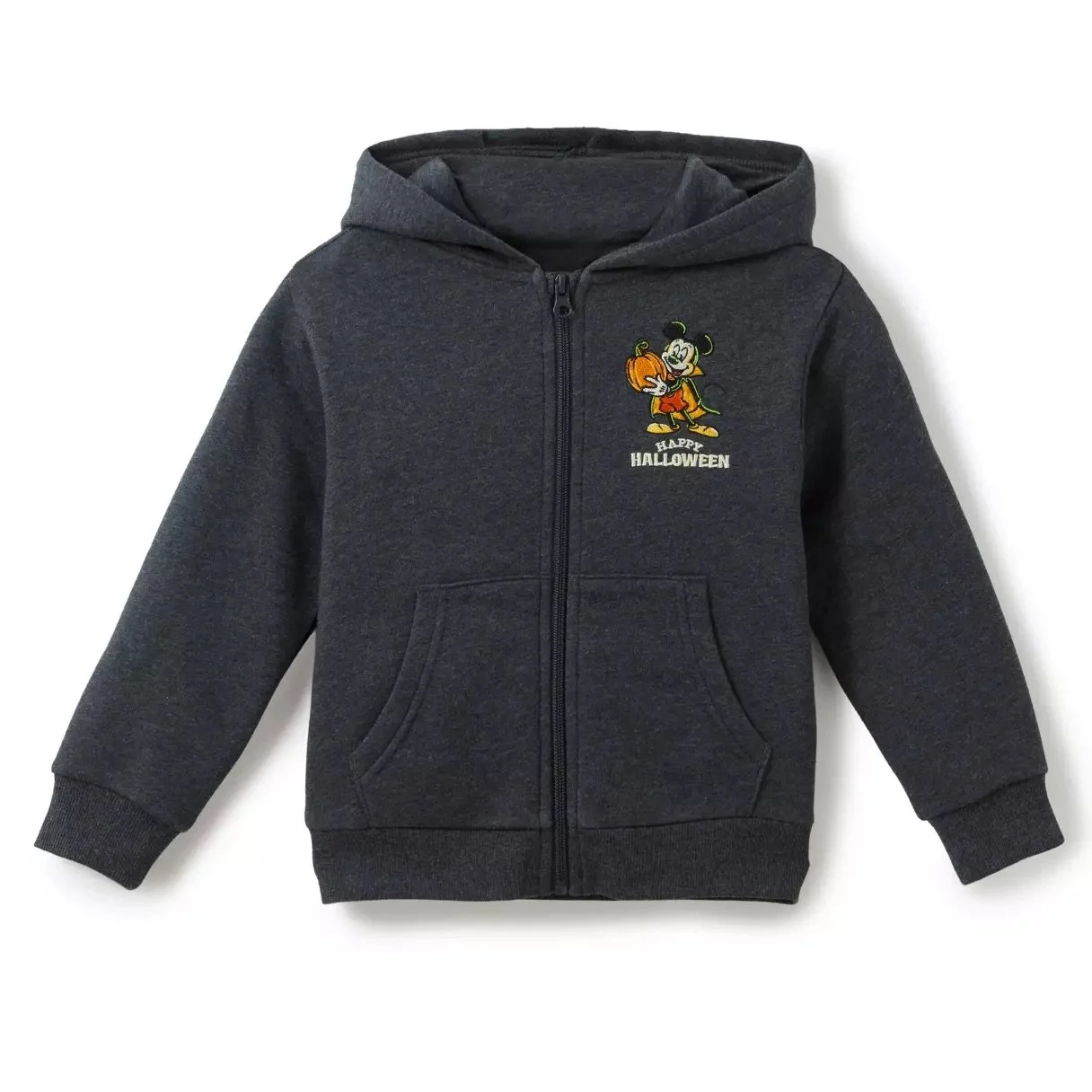 Kids Mickey “Happy Halloween” Zip Hoodie