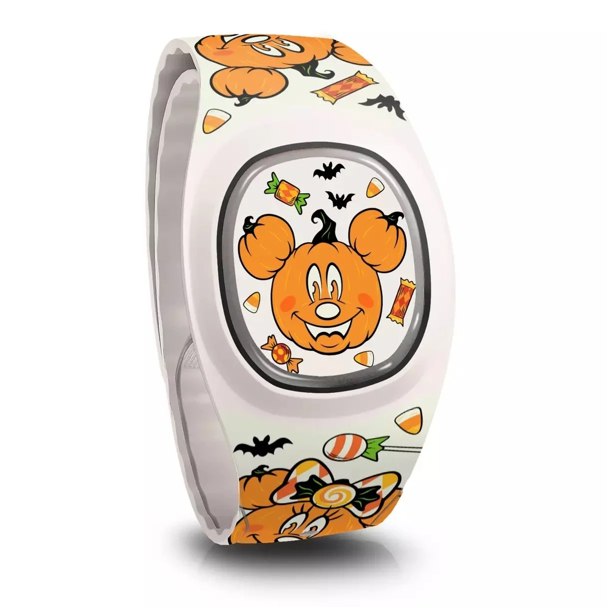 Mickey &amp; Minnie Jack-o'-Lanterns Halloween MagicBand+