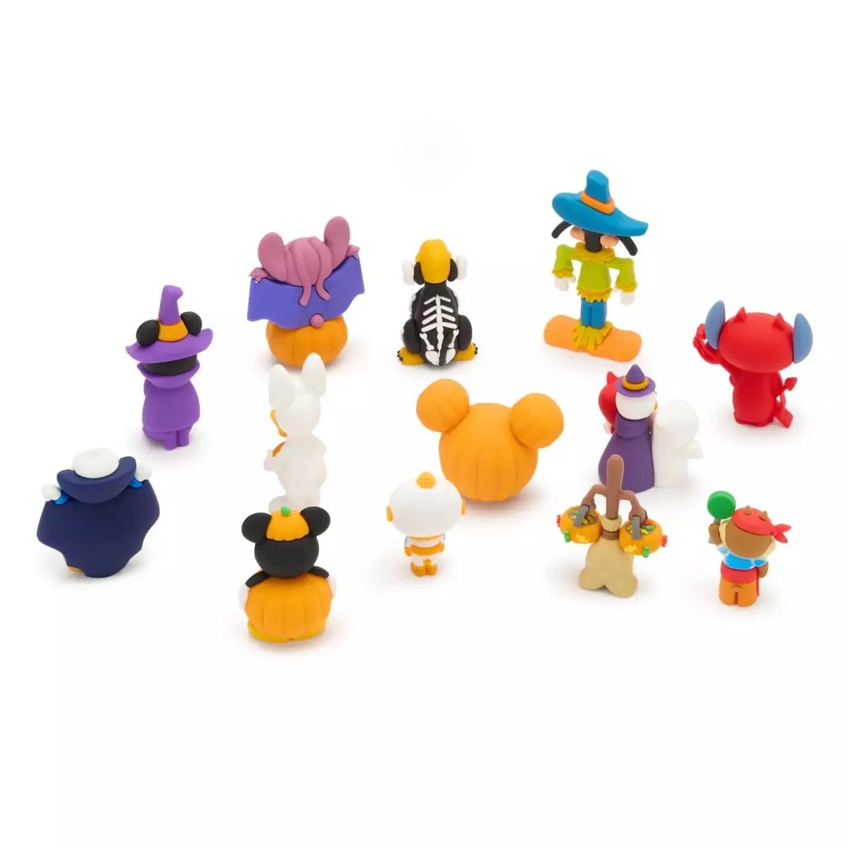 Disney Halloween Countdown Calendar Figurine Set