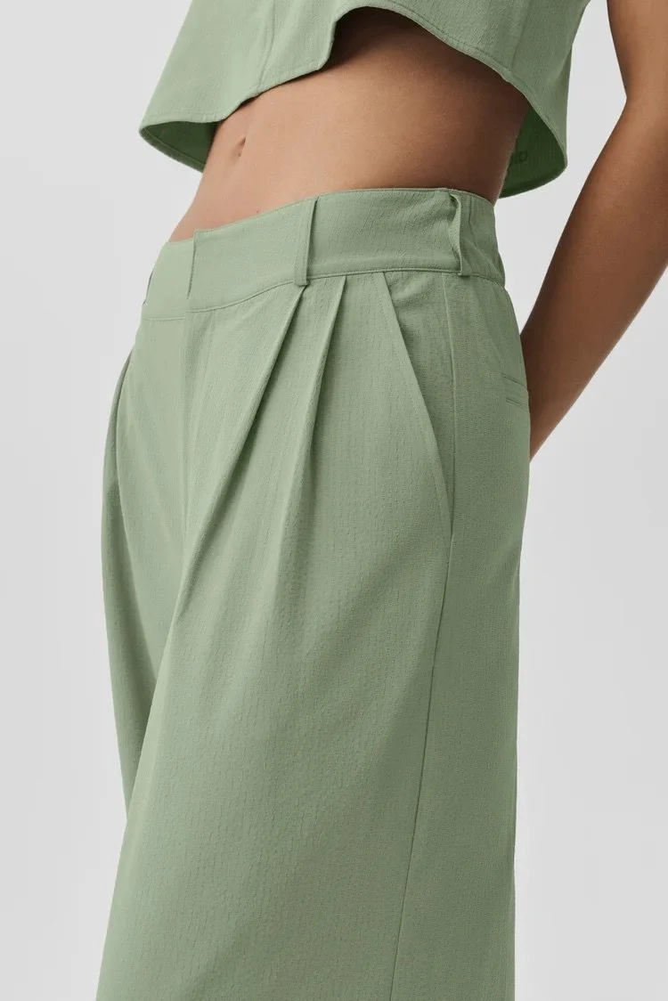 High-Waist Dreamscape Trouser