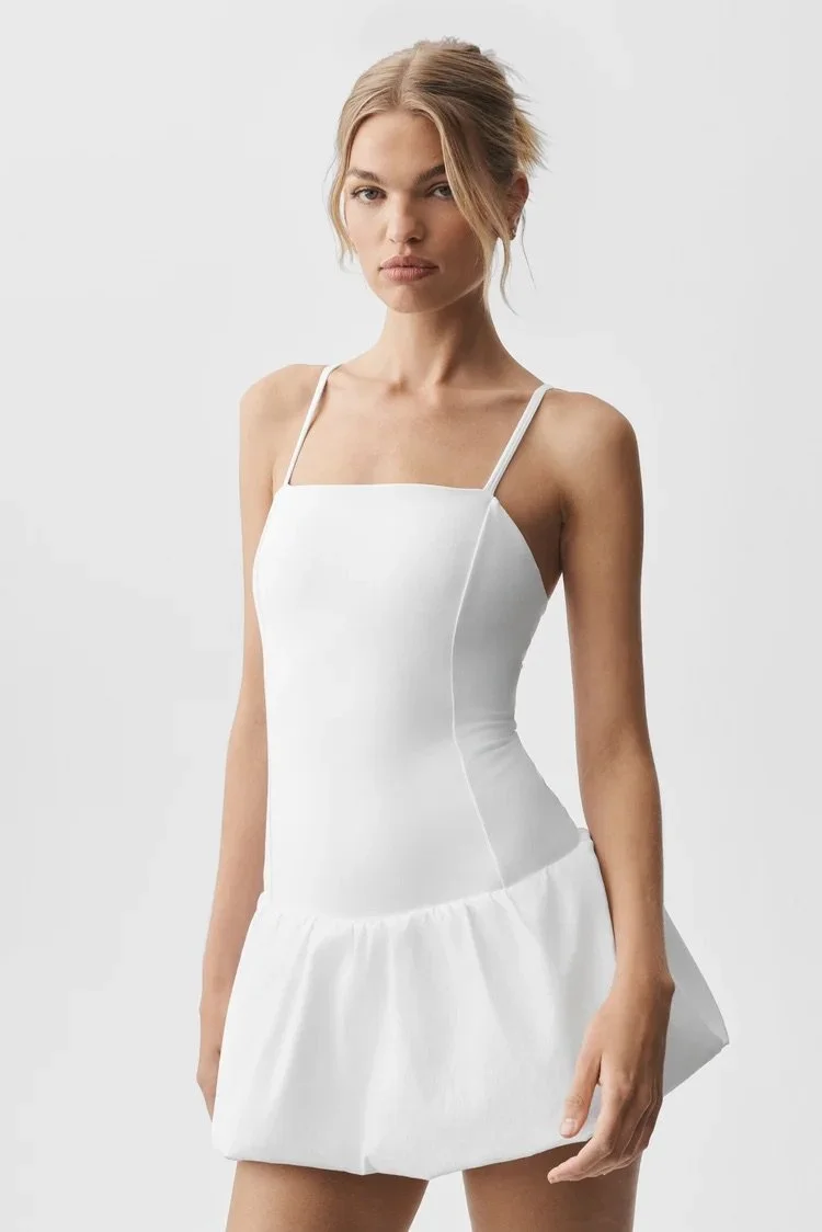 Airbrush Love Match Tennis Dress