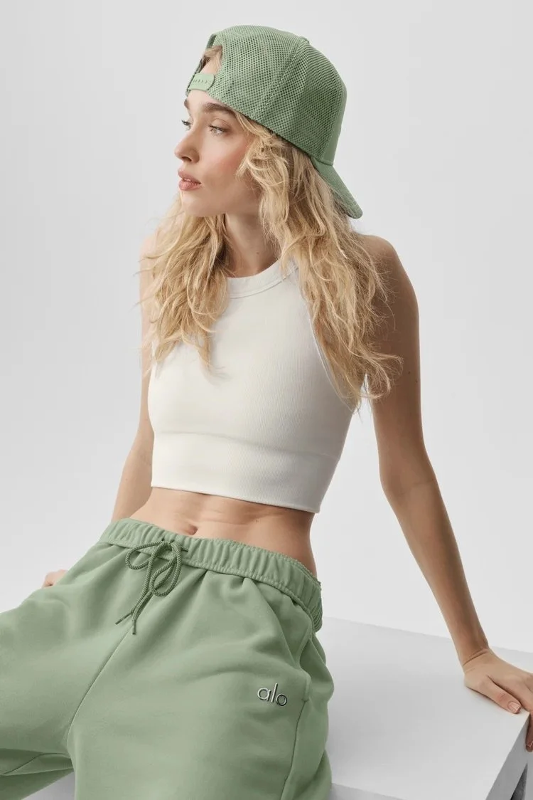 Seamless Modal Ribbed High Neck Delight Bra‍