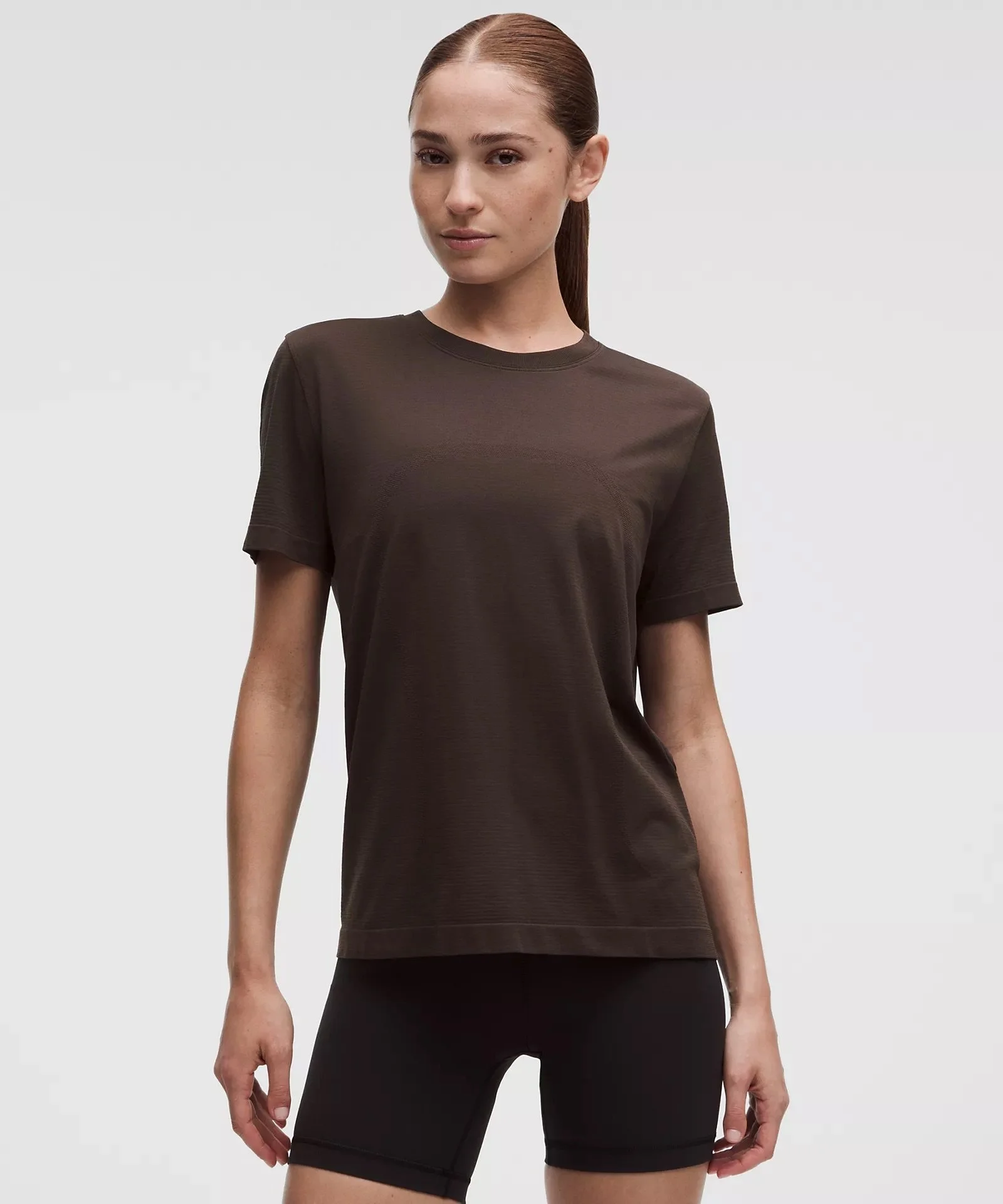 Swiftly Relaxed Short-Sleeve Shirt Hip Length