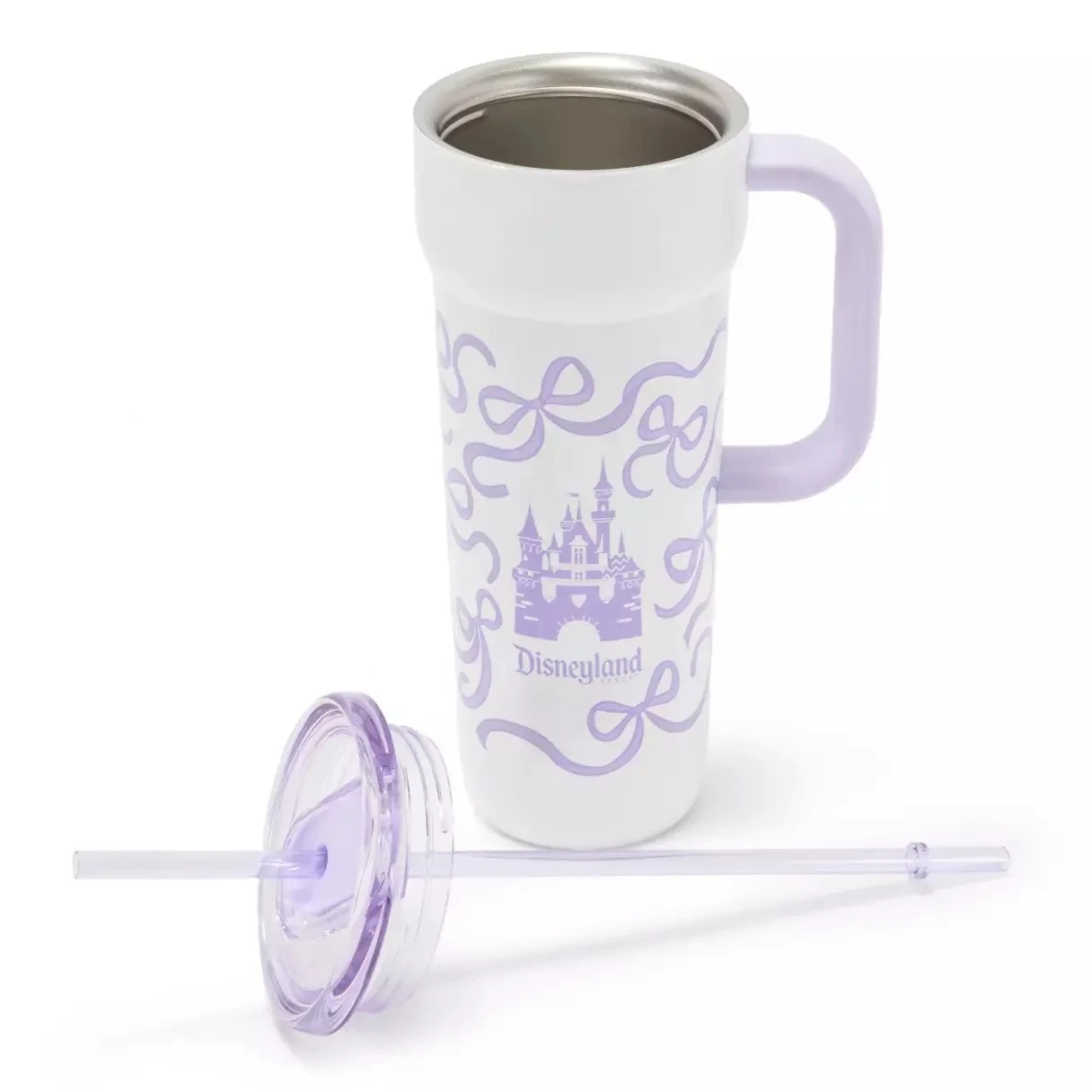 Disneyland Lavender Starbucks Travel Tumbler