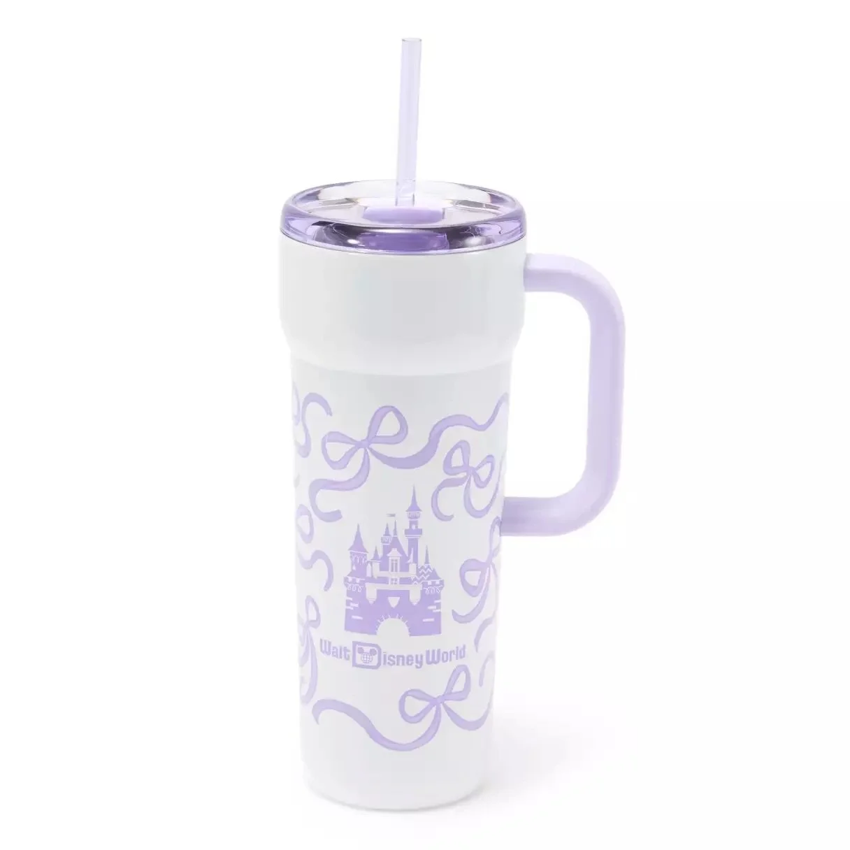 WDW Lavender Starbucks Travel Tumbler
