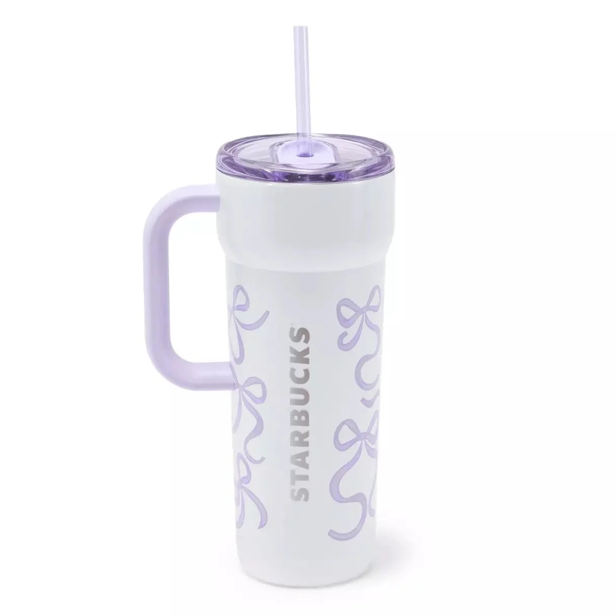 WDW Lavender Starbucks Travel Tumbler