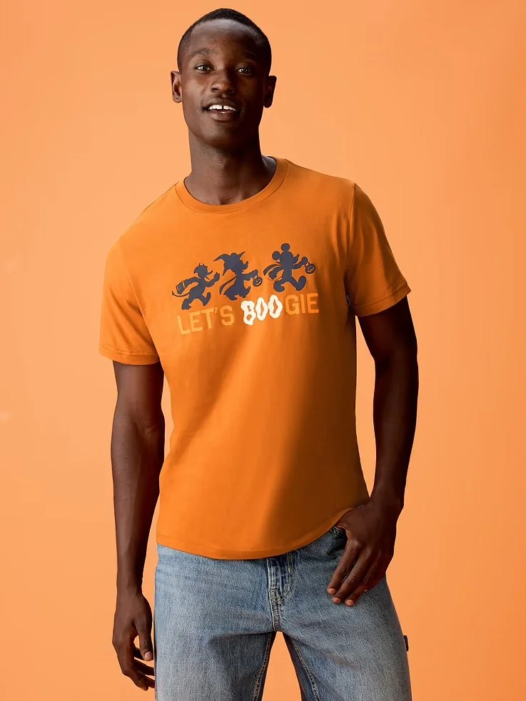 Disney Orange Boo Graphic T-Shirt‍