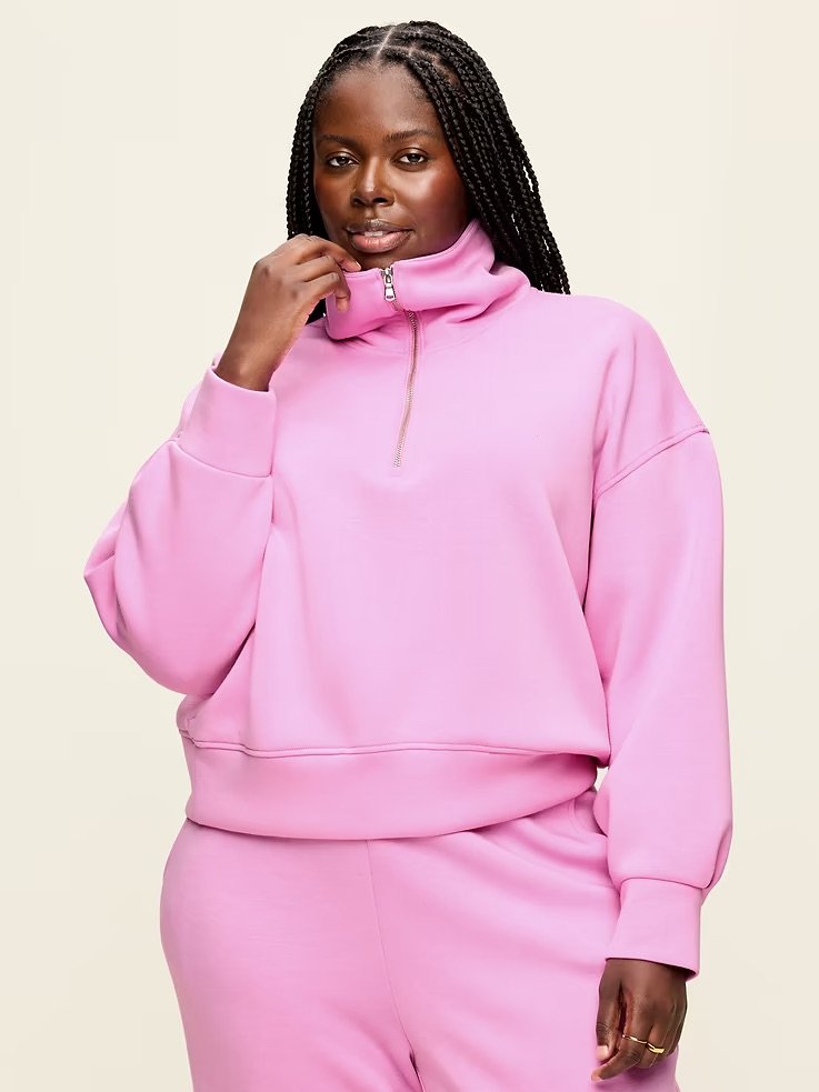 Bounce Fleece Half-Zip Pullover Sweatshirt