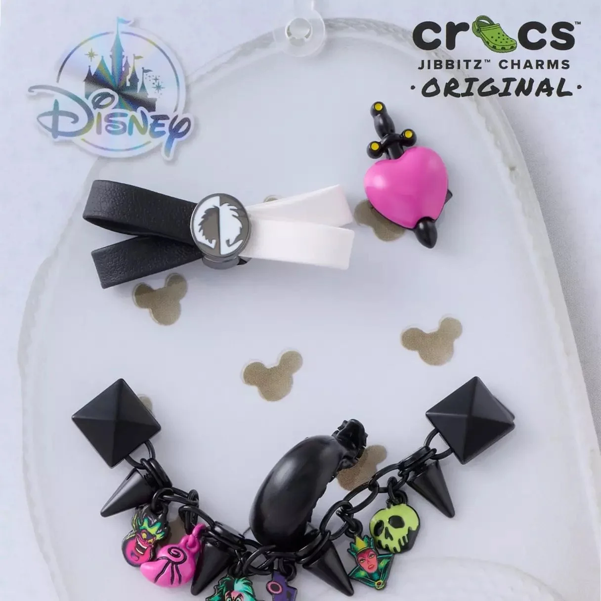 Disney Villains Crocs Jibbitz Set