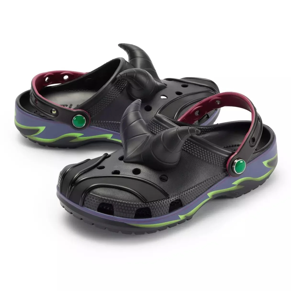 Maleficent Crocs Clogs