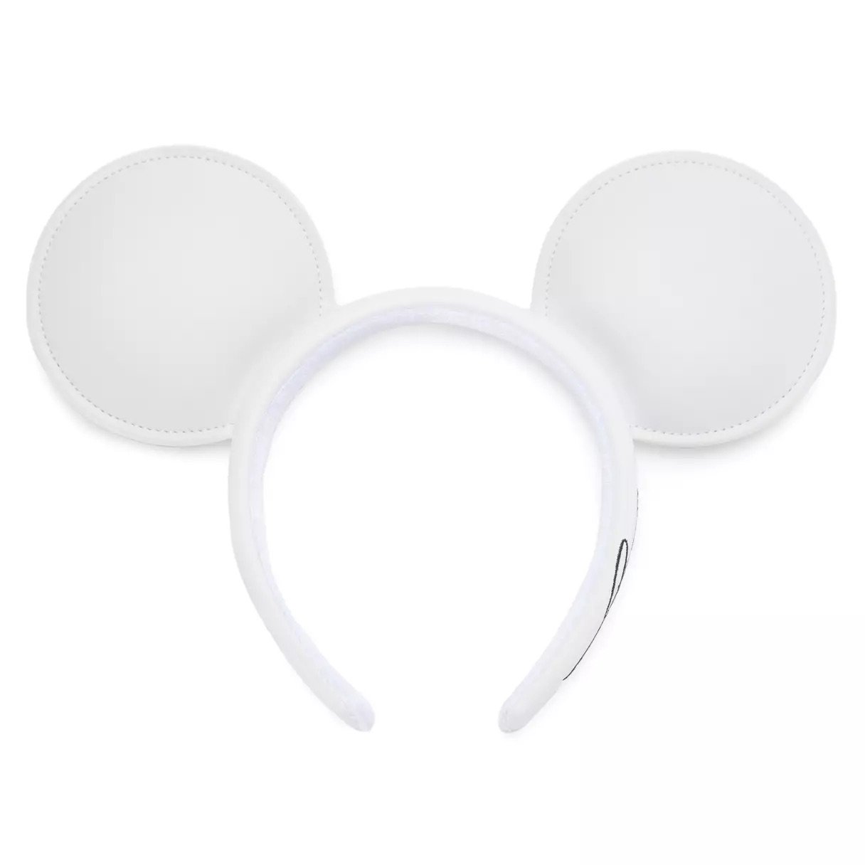 Mickey White Simulated Leather