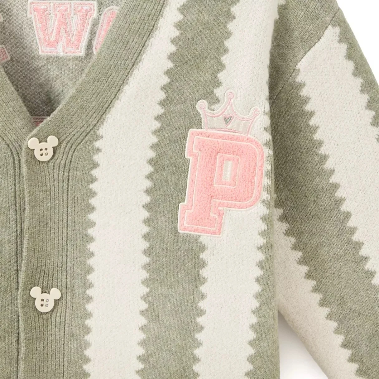 Disney Princess Varsity Royal Cardigan Sweater