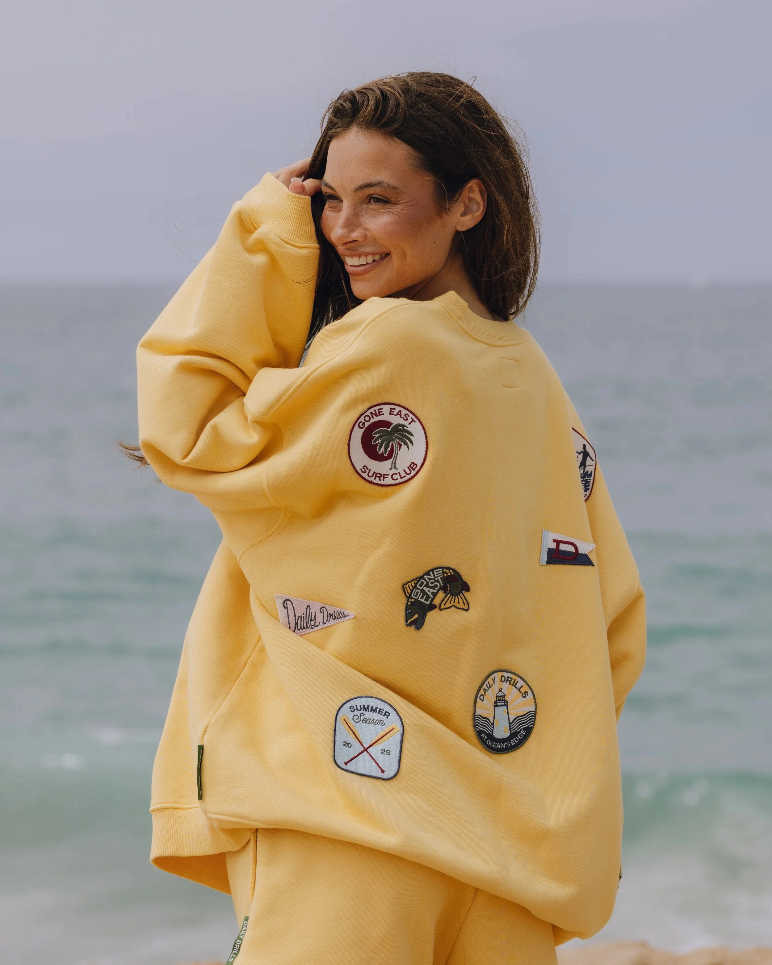 Heavyweight Oversized Out East Crew