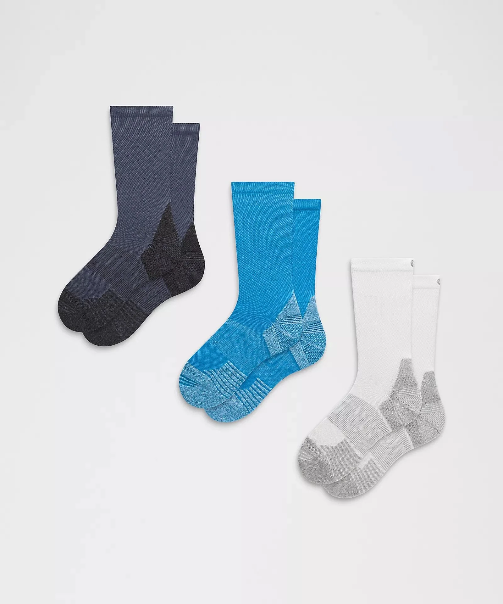 Power Stride Cushion Crew Socks 3 Pack