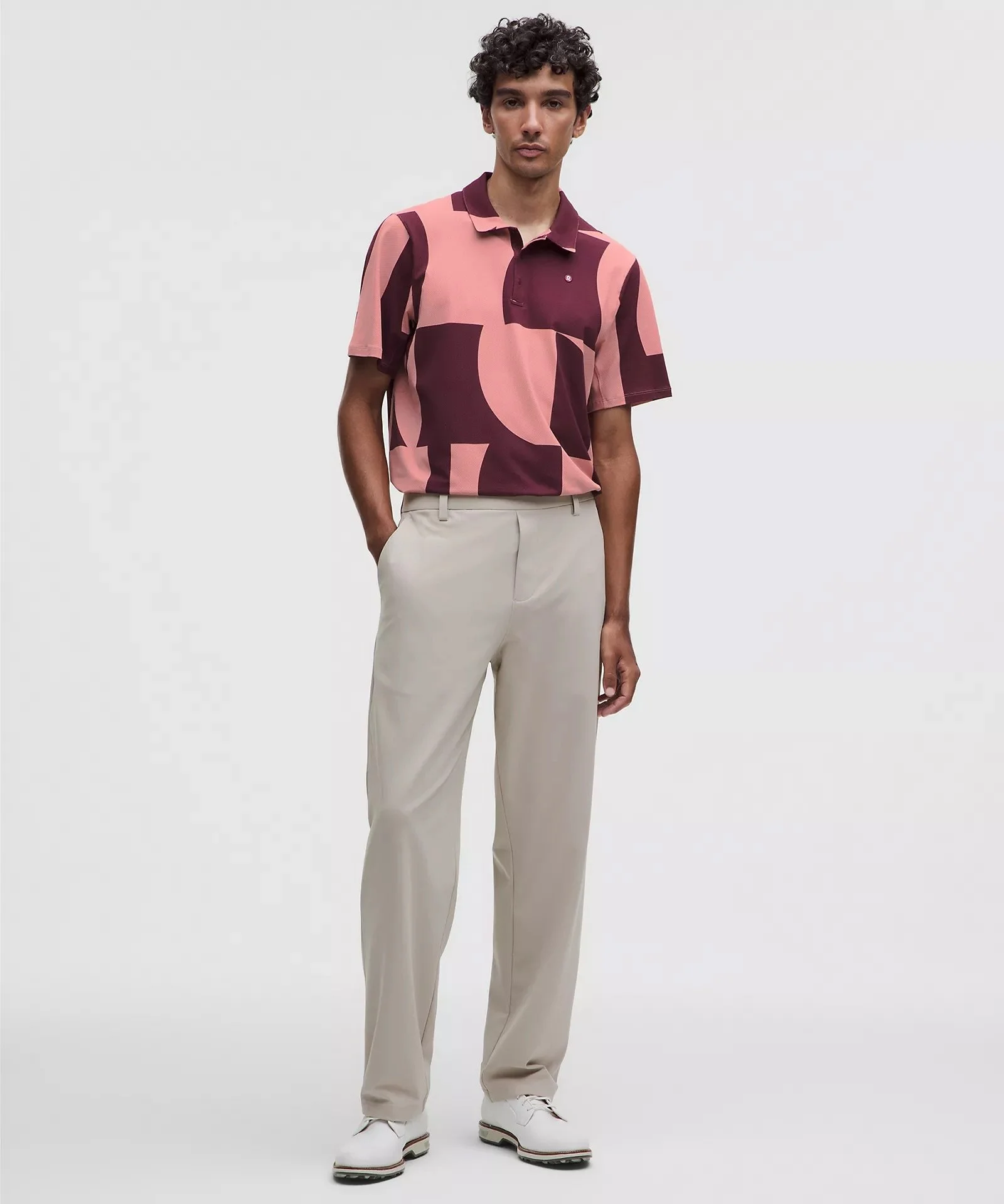 Logo Sport Polo Short Sleeve - Lido Geo Max
