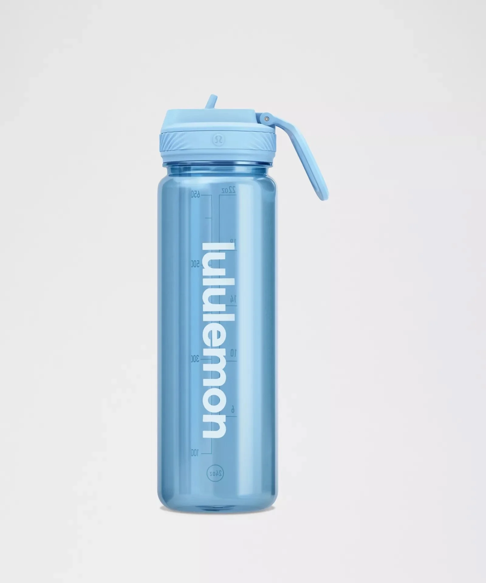 Back to Life Clear Bottle 24oz Straw Lid