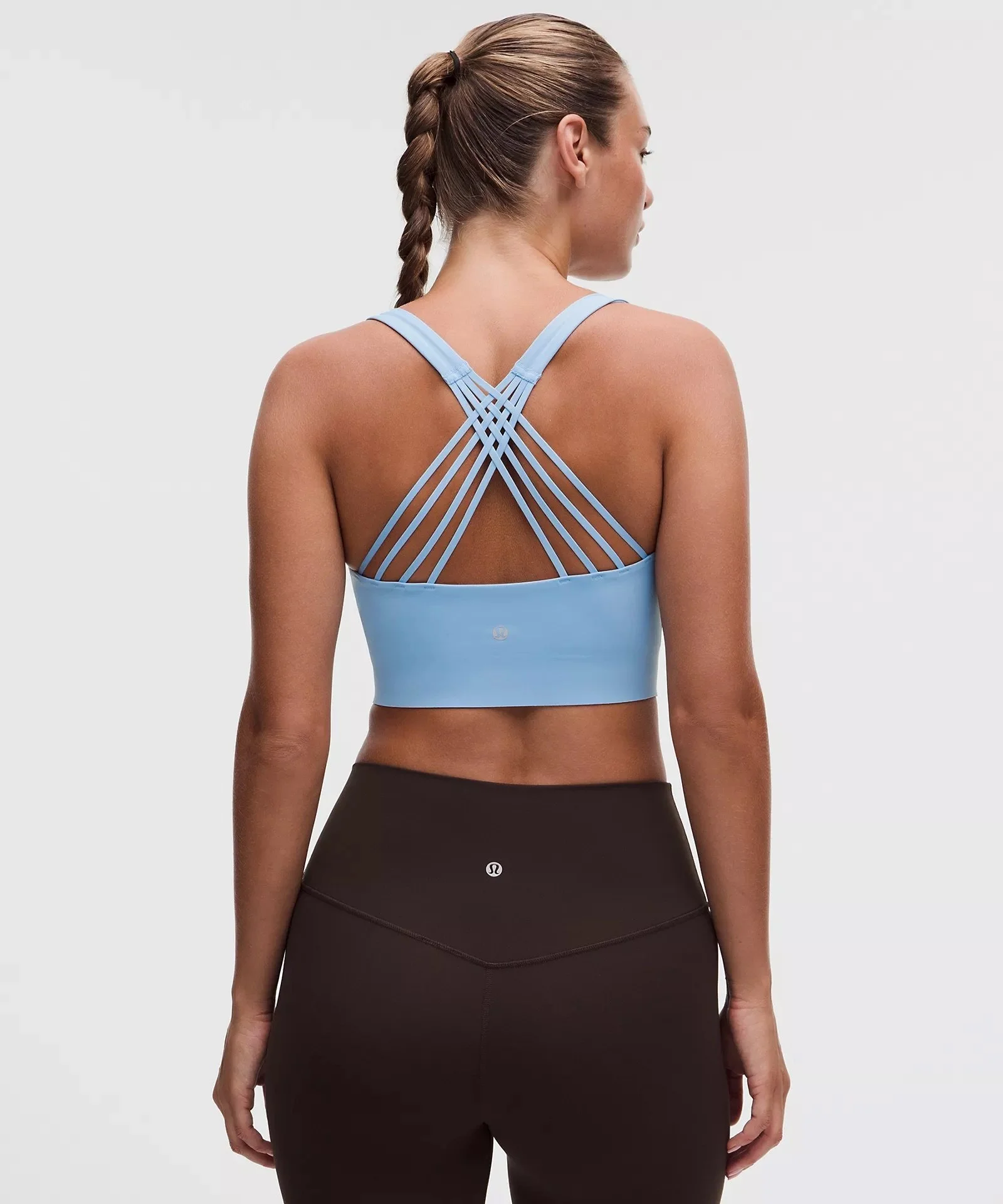 FlexyFlex Strappy Longline Yoga Bra - D-DDD Cups