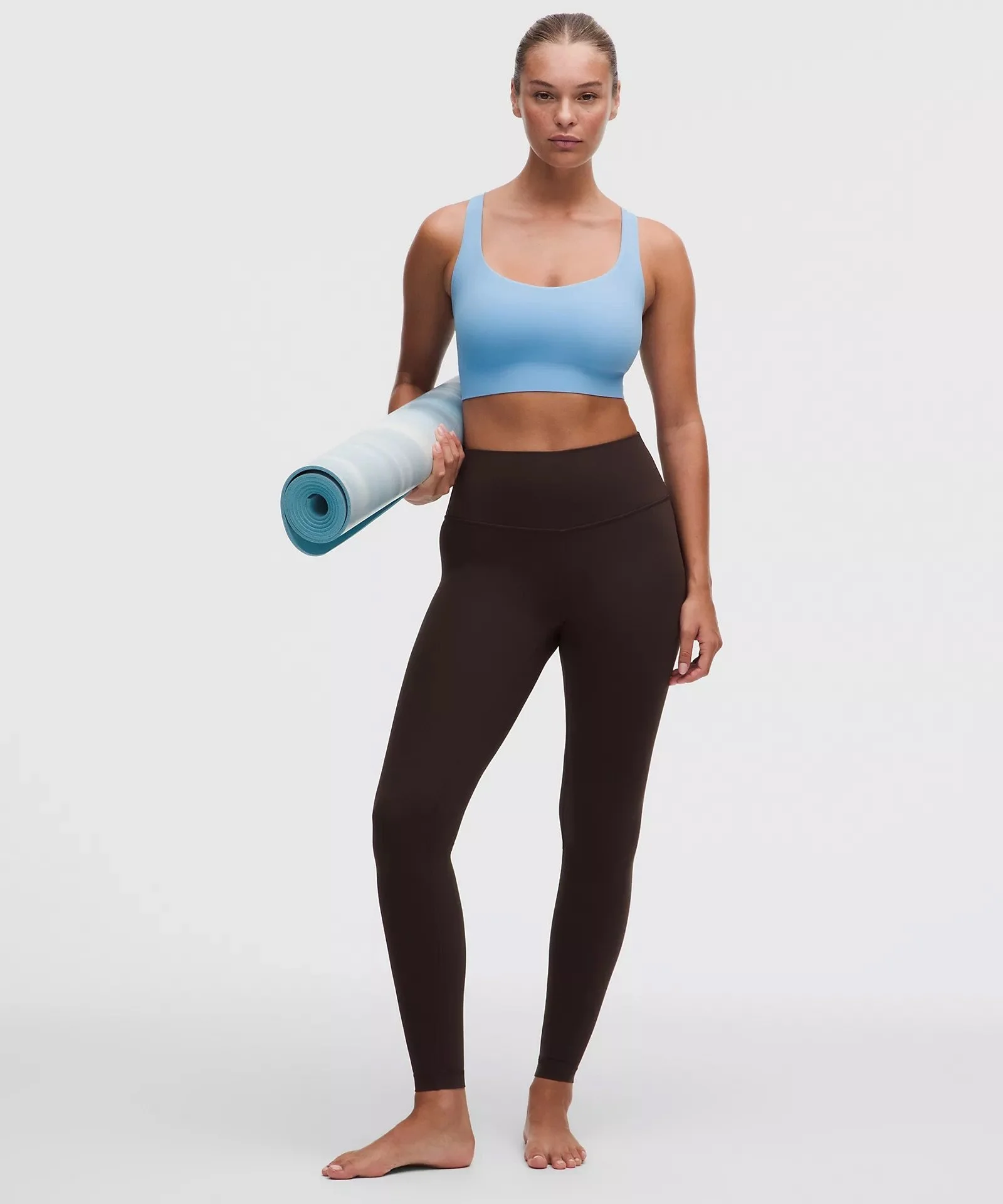 FlexyFlex Strappy Longline Yoga Bra - D-DDD Cups
