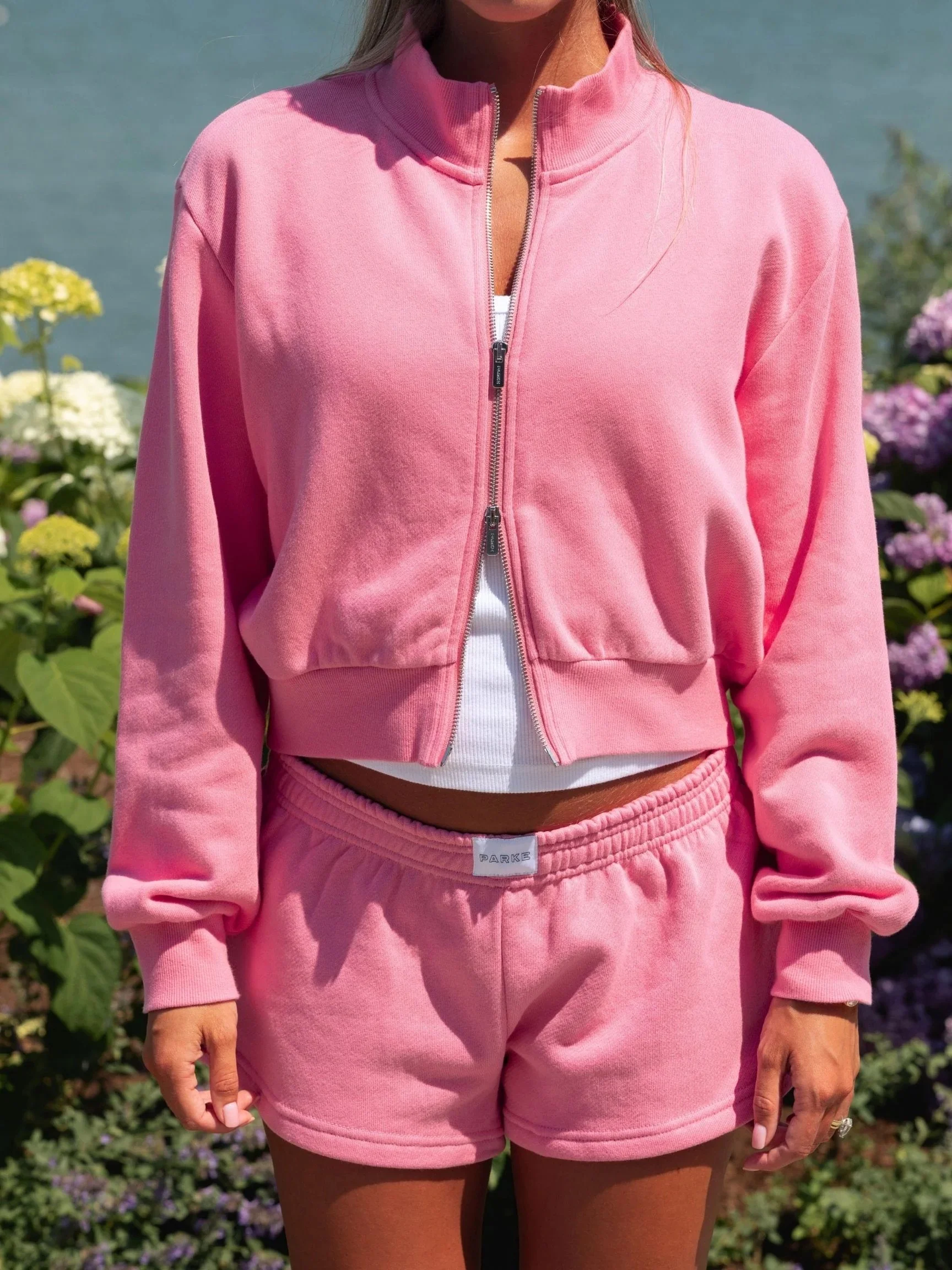Zip Up Mockneck