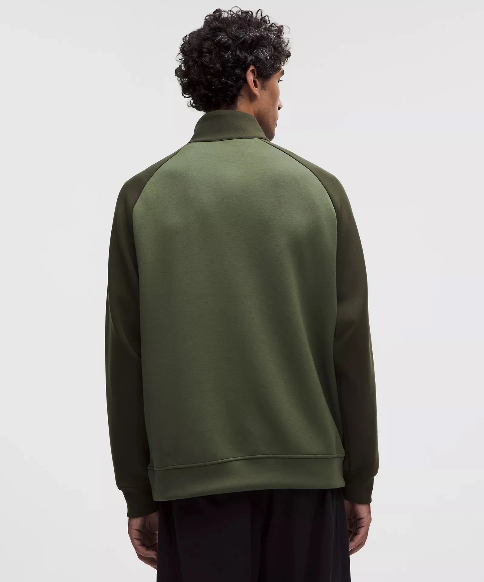 Smooth Spacer Half Zip Colourblock