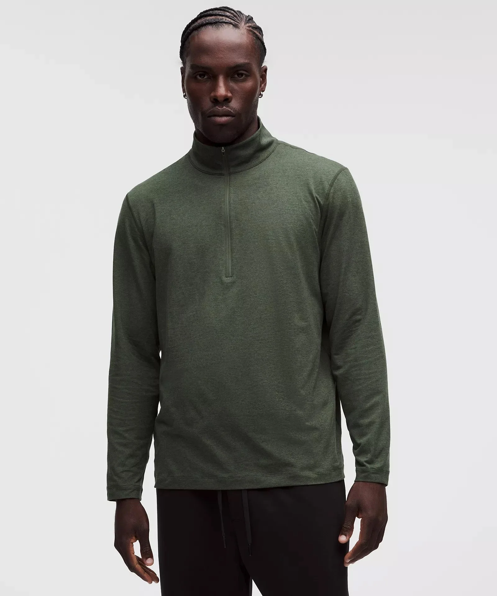 Soft Jersey Half Zip