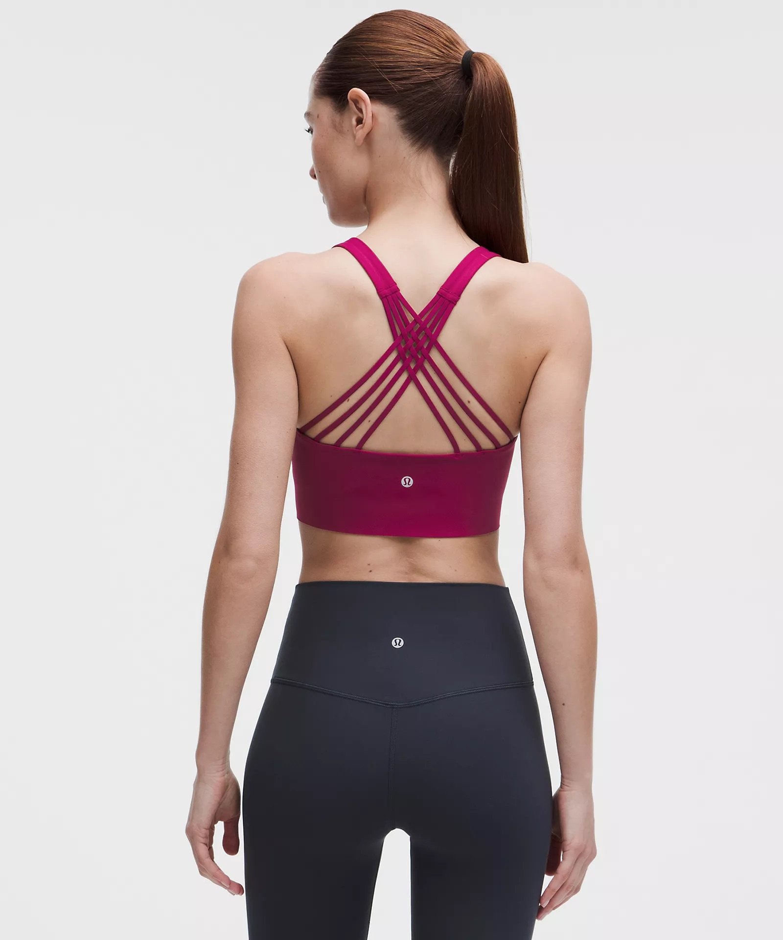 FlexyFlex Strappy Longline Yoga Bra - A-C Cups