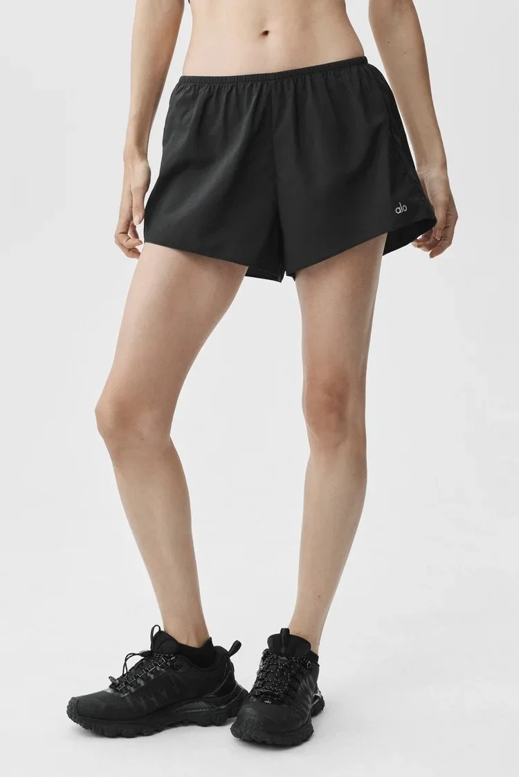High-Waist Prismatic Short