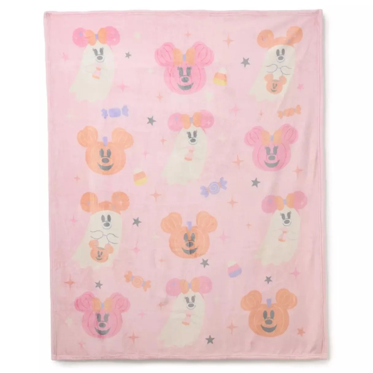 Mickey &amp; Minnie Cutie Ghost Throw