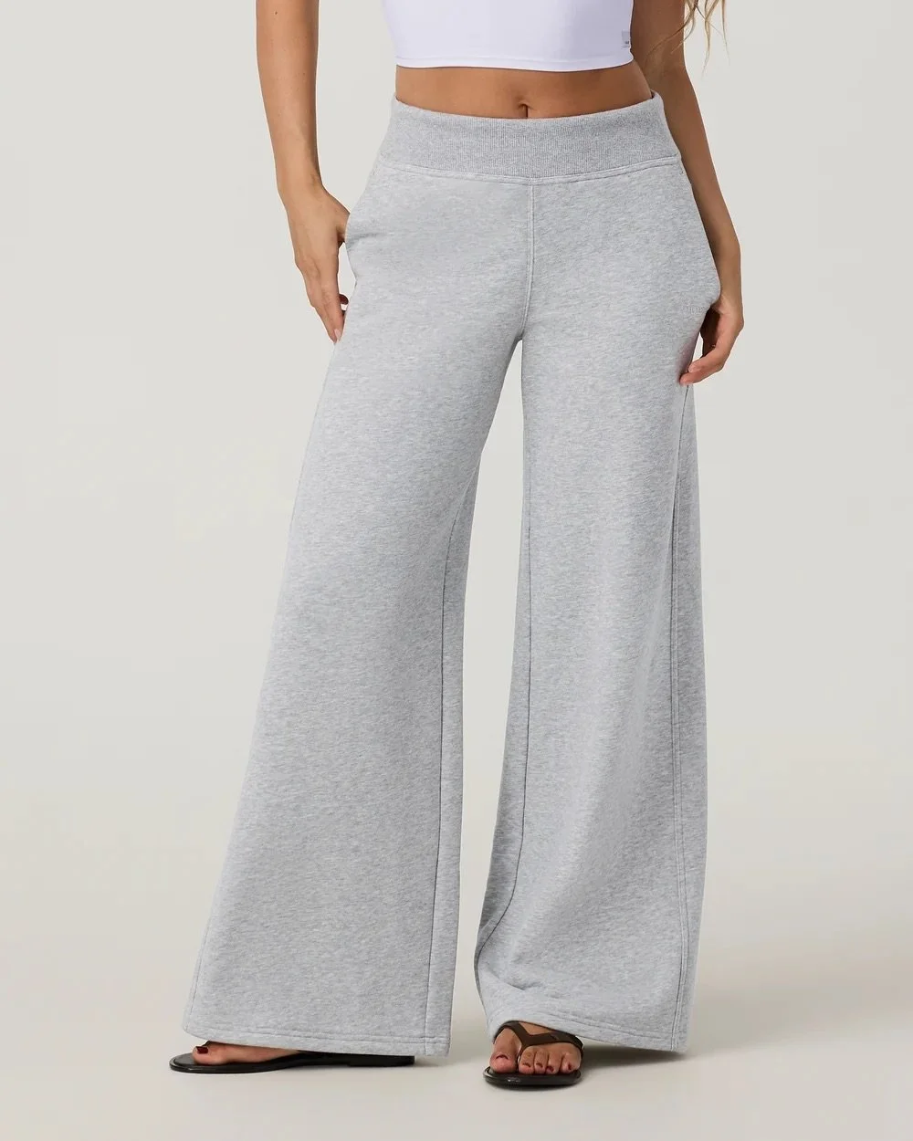 Sedona Midrise Wideleg Sweatpant