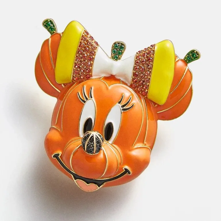 Minnie Pumpkin 3D Pin