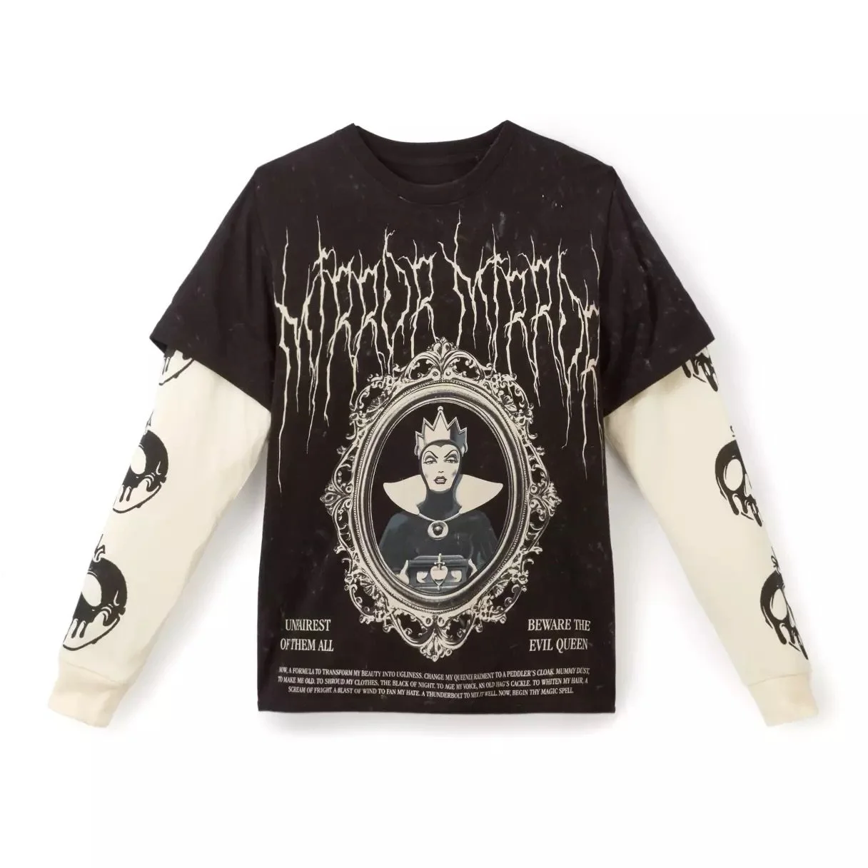 Evil Queen Long Sleeve Fashion T-Shirt