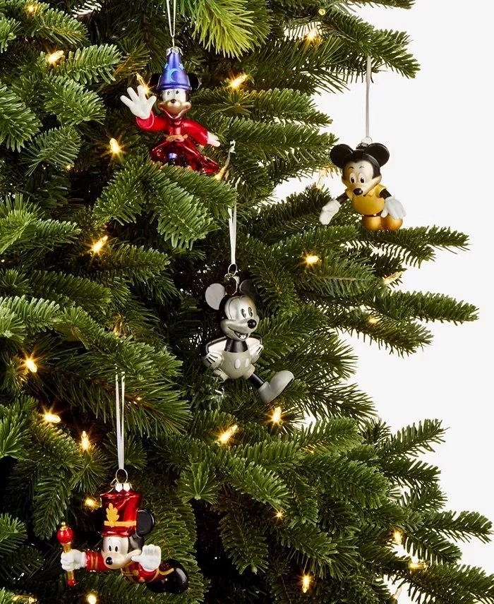 Macy's Mickey Parade Balloons Through The Years Hallmark Ornament Set