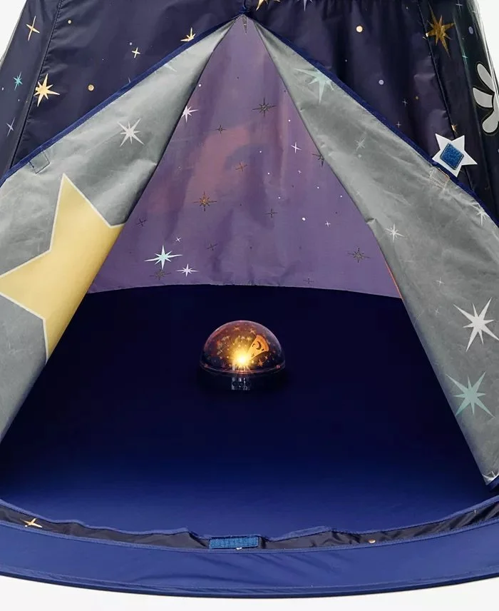 Sorcerer's Apprentice Mickey Light-Up Star Projector Play Tent