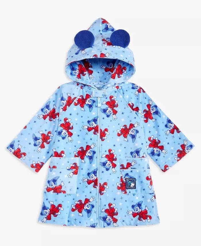 Toddlers Sorcerer's Apprentice Mickey Hooded Robe