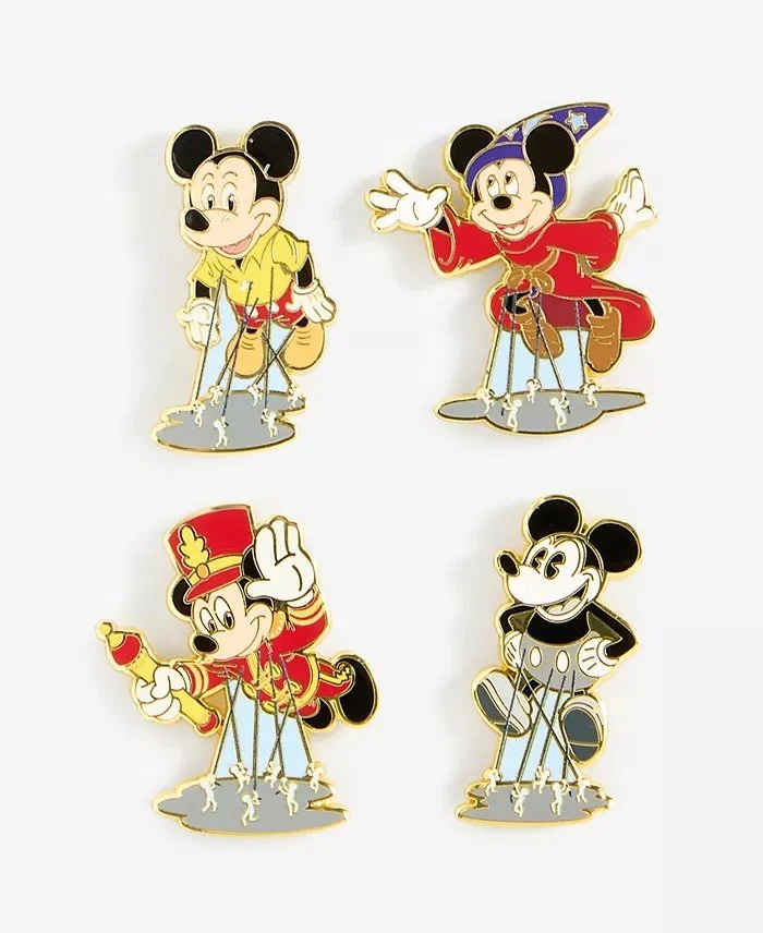 Mickey Parade Balloons Through The Years Loungefly Pin Set