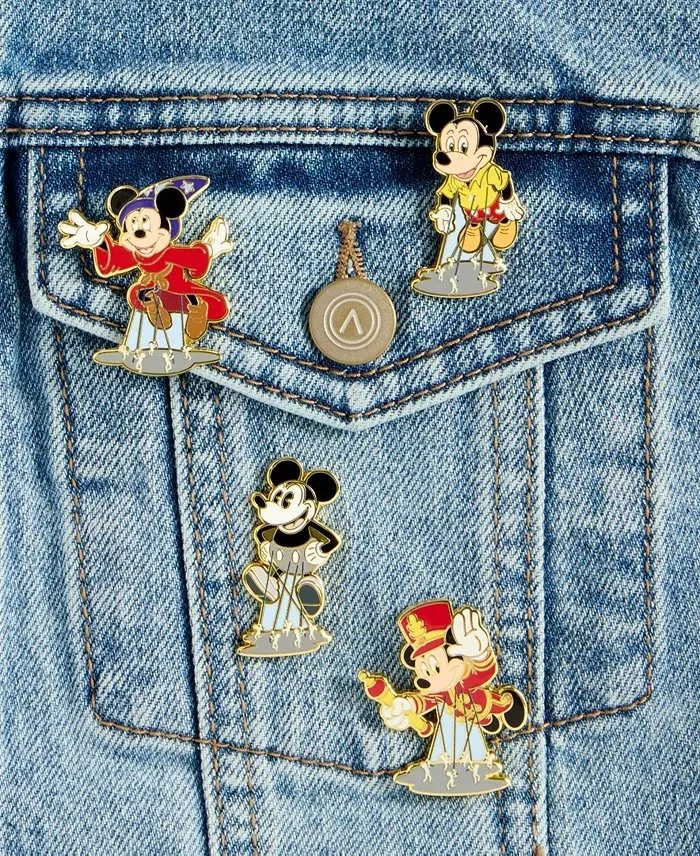 Mickey Parade Balloons Through The Years Loungefly Pin Set