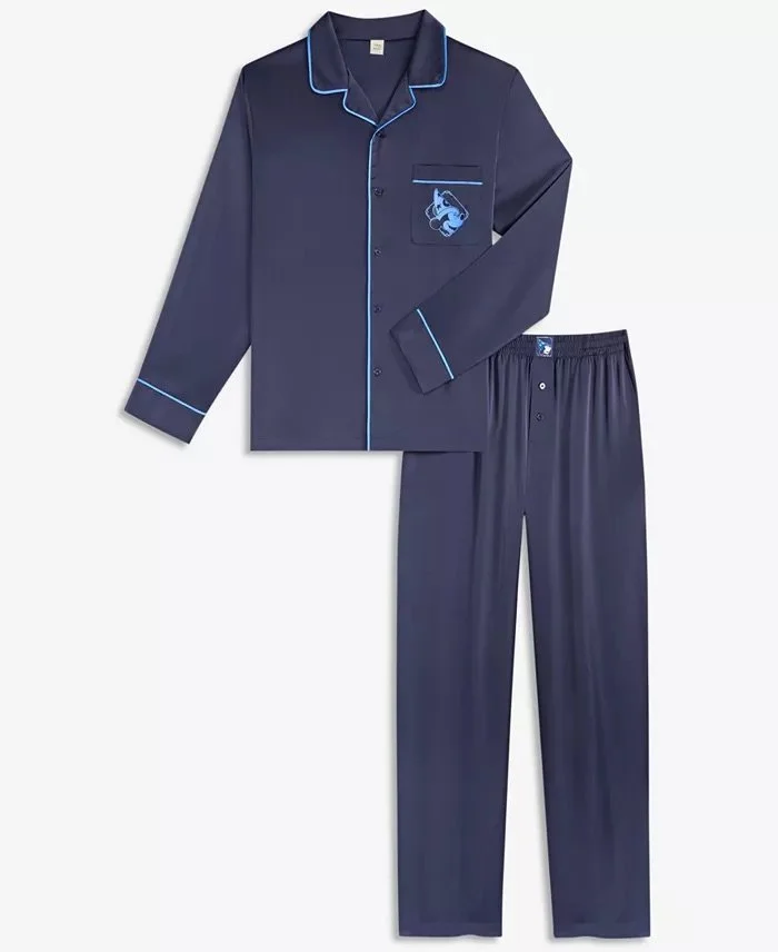 Sorcerer's Apprentice Mickey Satin Pajama Set
