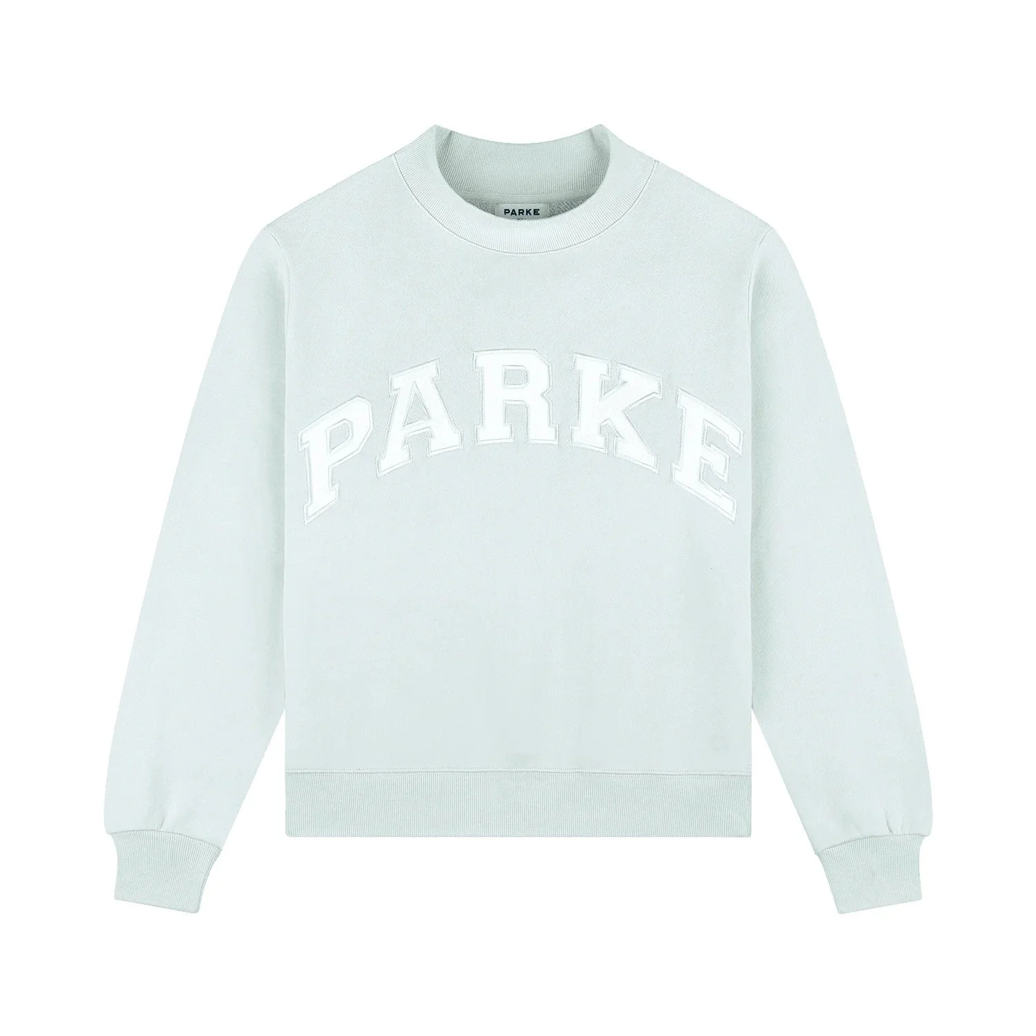 Bridal Varsity Mockneck - Pale Blue