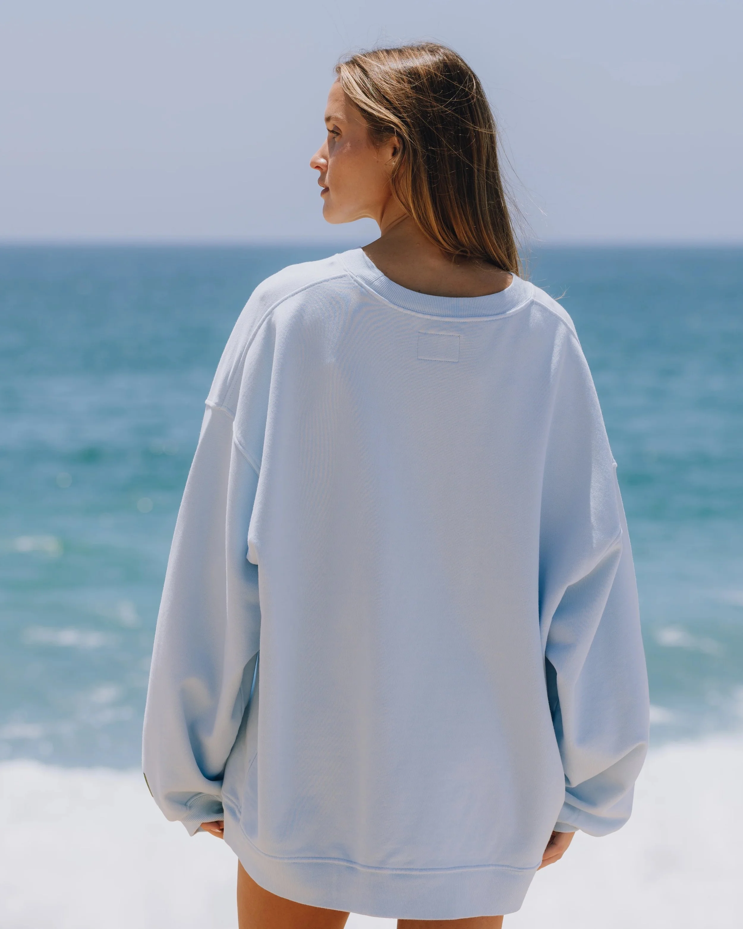 Oversized Lucky Crew - Powder