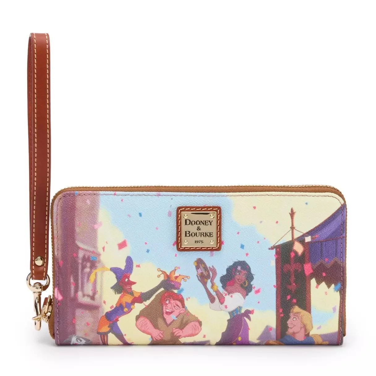 The Hunchback of Notre Dame 30th Anniversary Dooney &amp; Bourke Wristlet Wallet