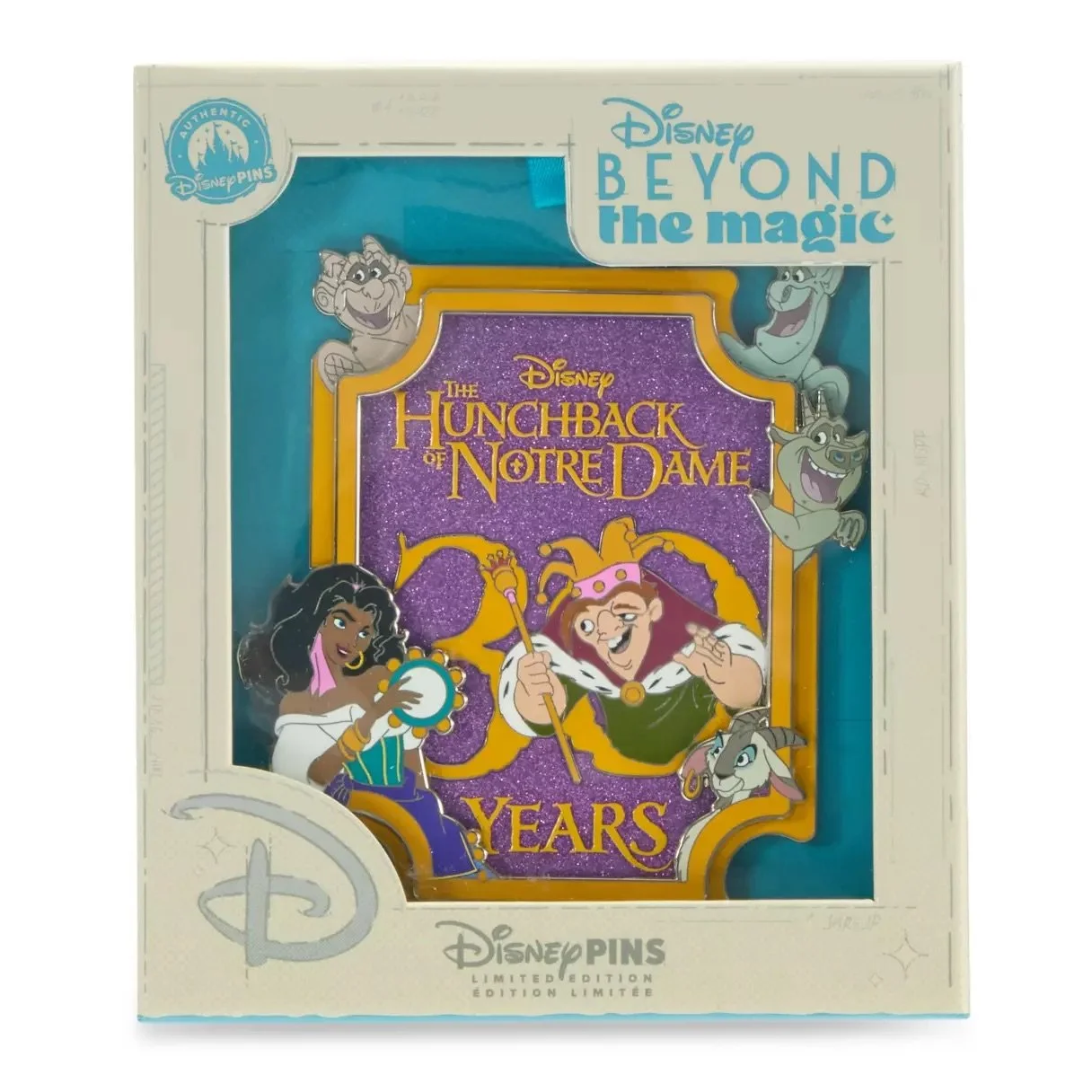 The Hunchback of Notre Dame 30th Anniversary Mini Jumbo Pin