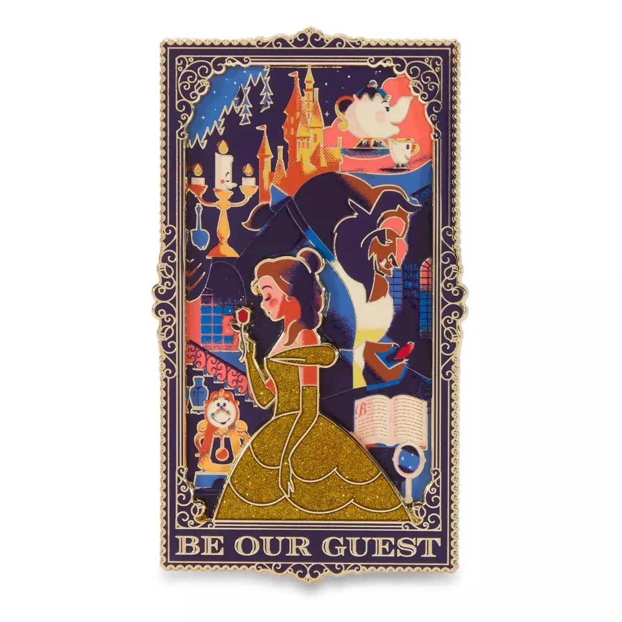 Beauty and the Beast 35th Anniversary Mini Jumbo Pin