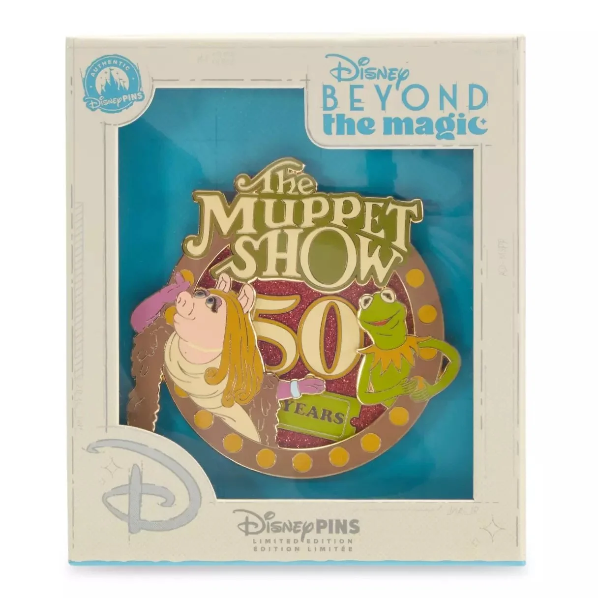 The Muppet Show 50th Anniversary Mini Jumbo Pin