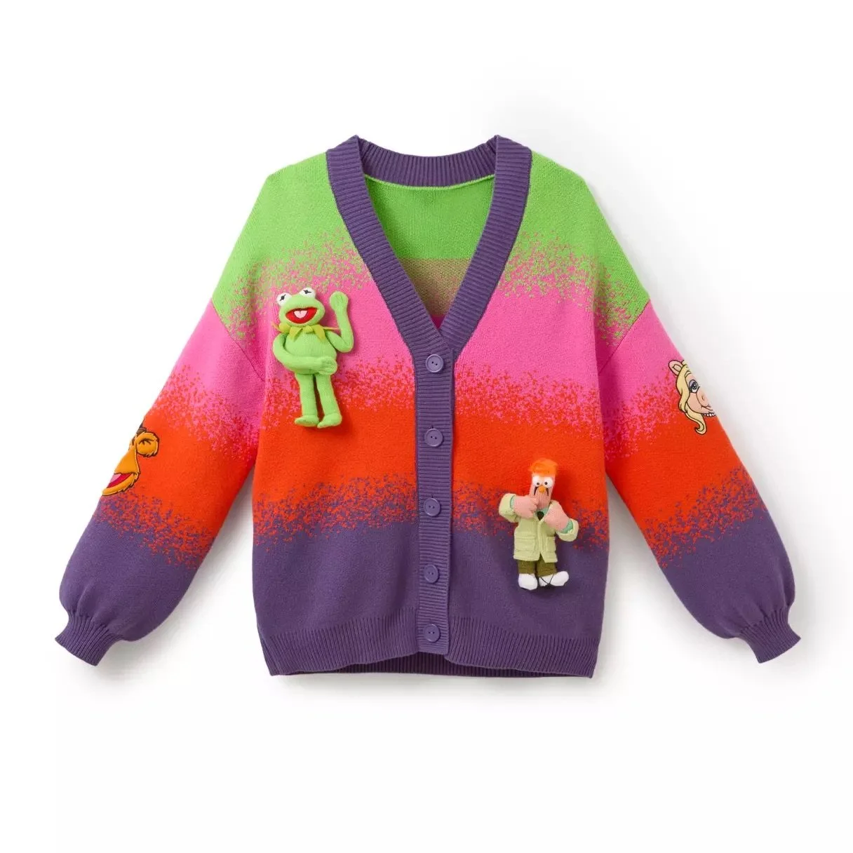 The Muppets Plush Cardigan