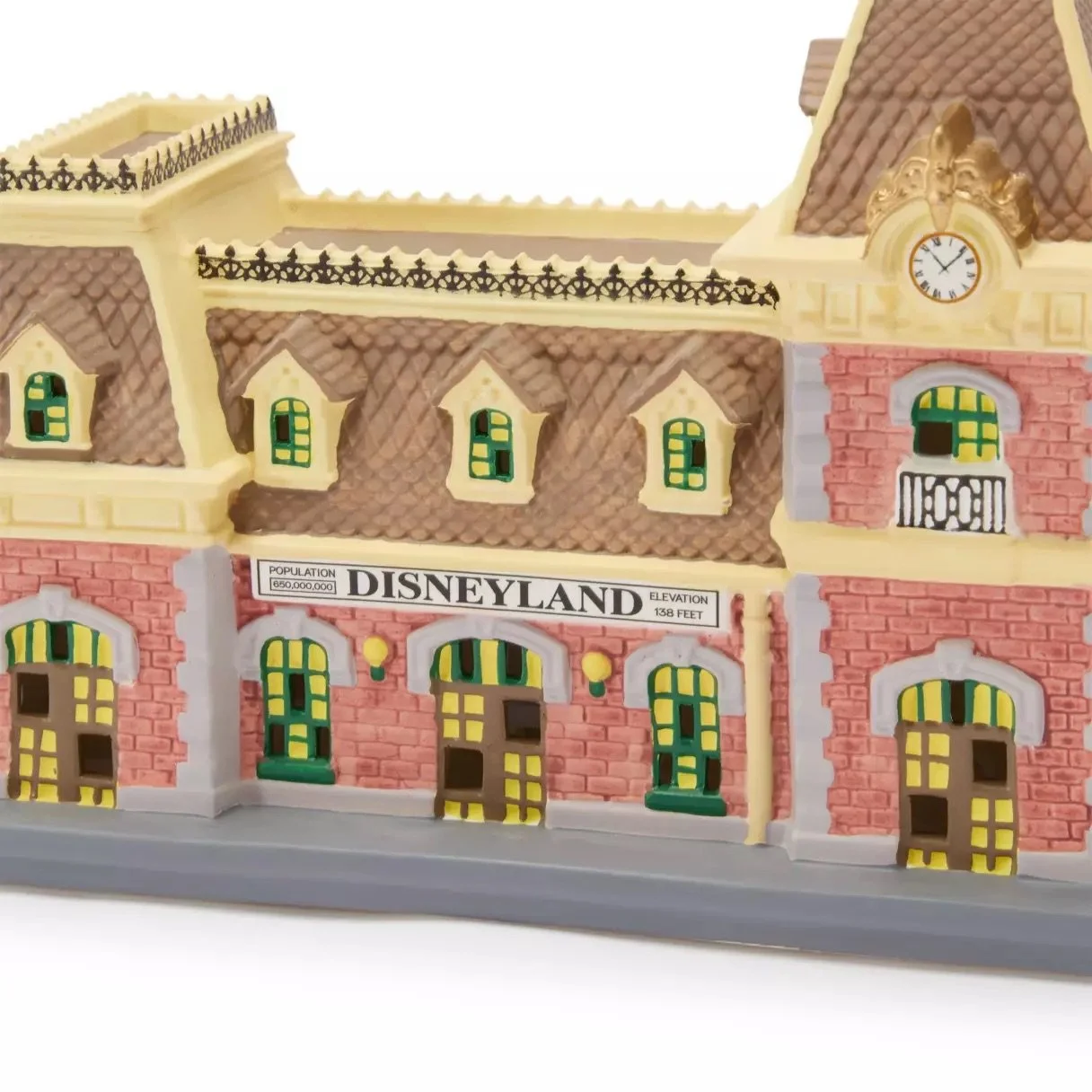 Disneyland Railroad Station Light Up Figure