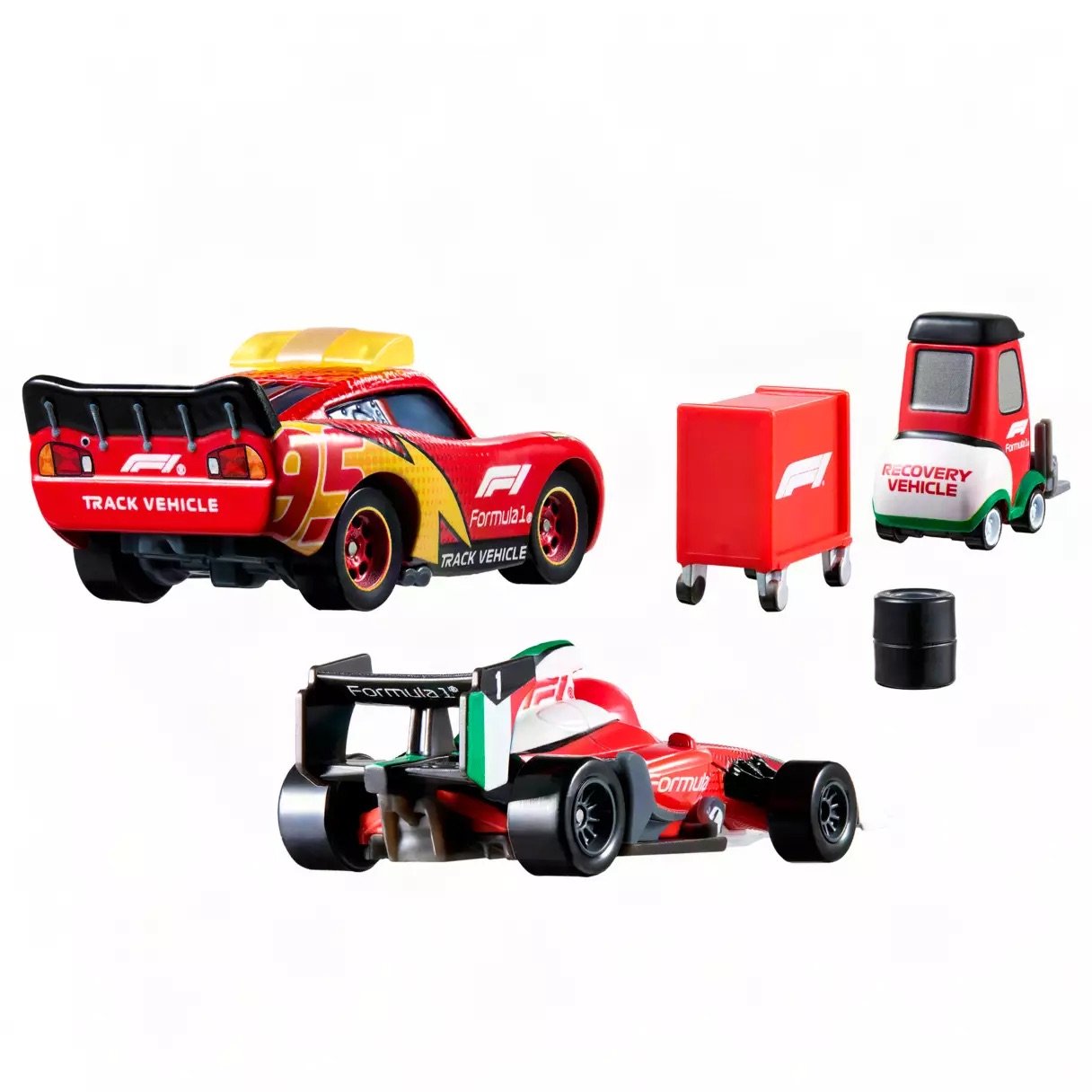 Cars F1 Mattel Die Cast Set