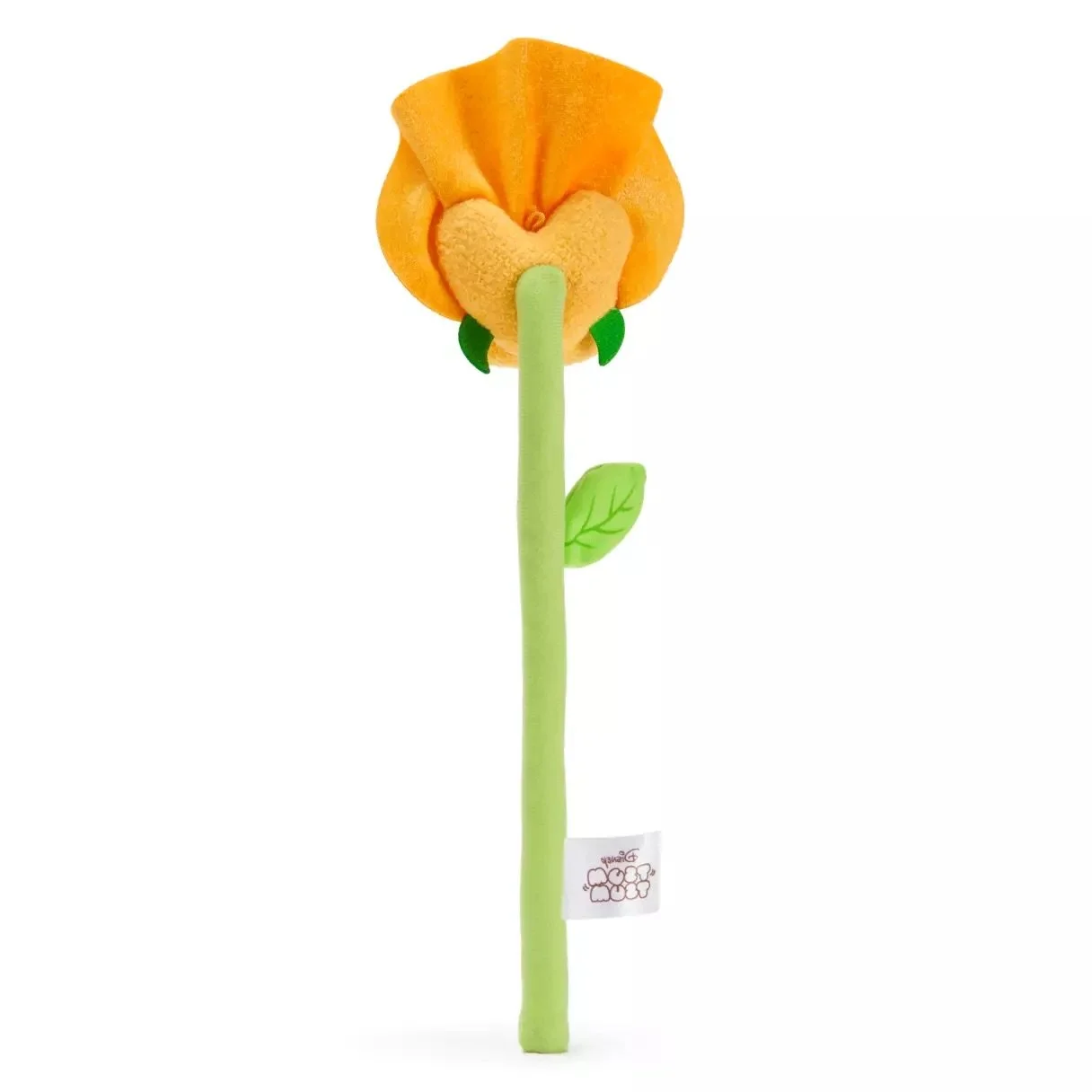 Orange Pansy Plush Flower
